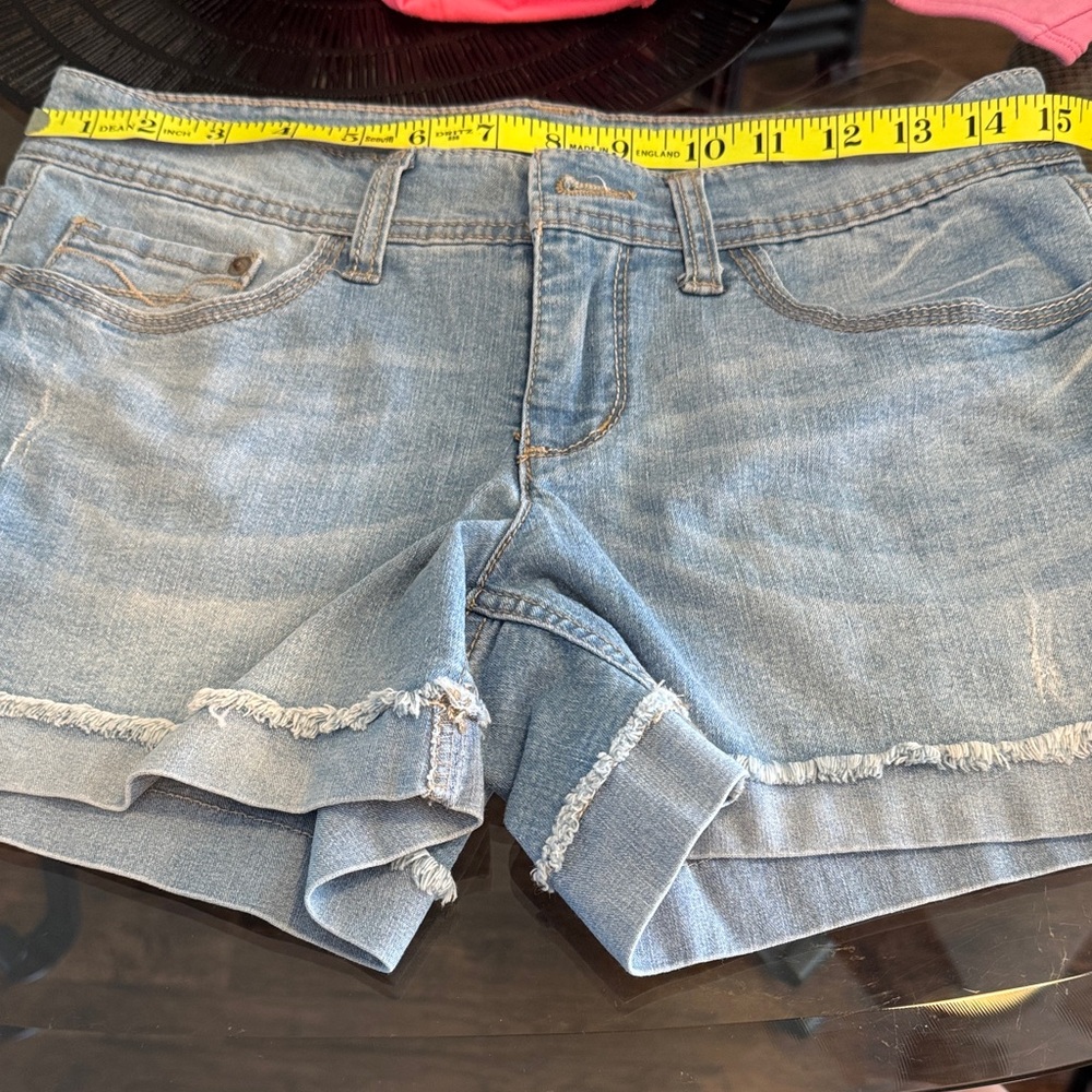 Faded Glory Light Blue Jean Shorts 4P